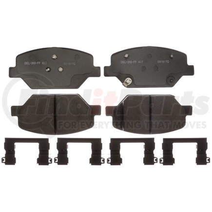 17D1886CH by ACDELCO - PAD KIT FRT DISC BRK