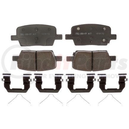 17D1914CH by ACDELCO - PAD SET,RR DISC BRK