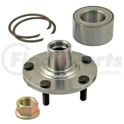 518516 by ACDELCO - Gold™ Wheel Bearing and Hub Assembly - Front, Driver Side