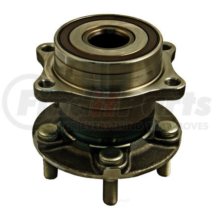 512401 by ACDELCO - Gold™ Wheel Bearing and Hub Assembly - Rear, Driver Side