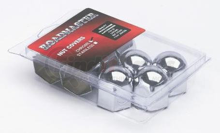 125CD by ROADMASTER - Chrome nut cover (10 pack) 1-1/16"