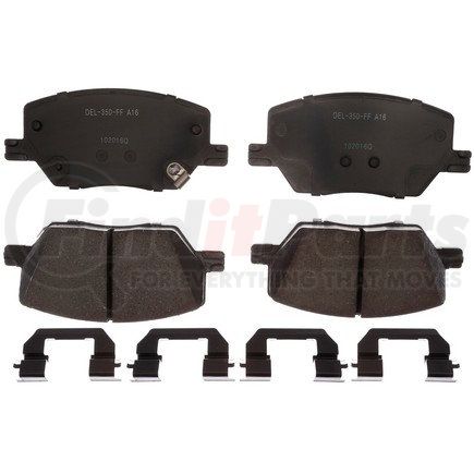 ACDelco 17D1811CH Disc Brake Pad Set