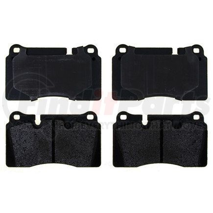 17D1165M by ACDELCO - Disc Brake Pad, Gold-Semi-Metallic