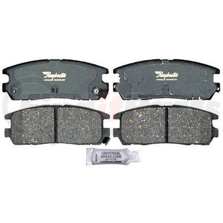 ACDelco 17D580C Disc Brake Pad Set PAD SET RR DISC BRK