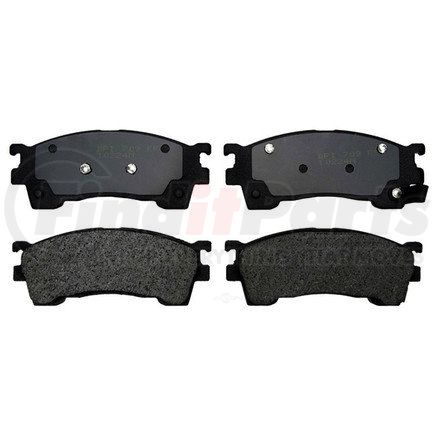 17D637 by ACDELCO - DISC PAD KIT (GSMP)