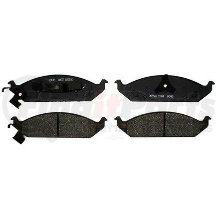17D650C by ACDELCO - Ceramic Front D (B)
