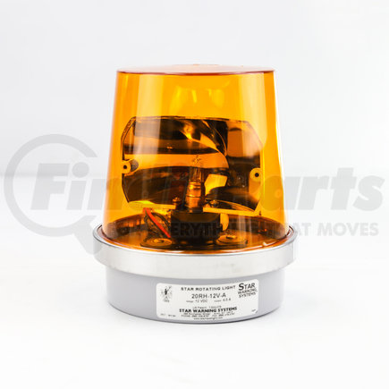 20RH-12V-A by STAR SAFETY TECHNOLOGIES - Halogen, high intensity, rotating, die cast base, perm. mount, 12V