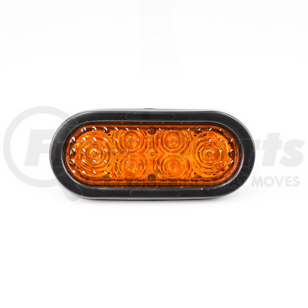 DLXTHU-4-A by STAR SAFETY TECHNOLOGIES - 6" Oval Flashing Amber LED with Grommet