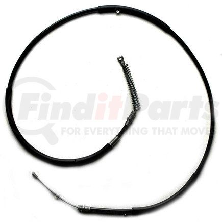 18P2619 by ACDELCO - Genuine GM Parts™ Parking Brake Cable - Galvanized Steel, Intermediate