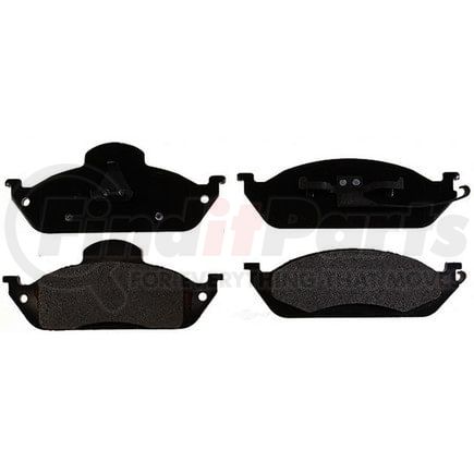 17D760M by ACDELCO - Semi-Metallic F (B)