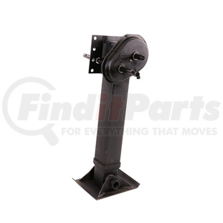 A401R-G3-17 by JOST - Trailer Landing Gear - Inside Mount, Gear Side, 10" x 10" Low-Profile Cushion Foot, 17" Travel Size