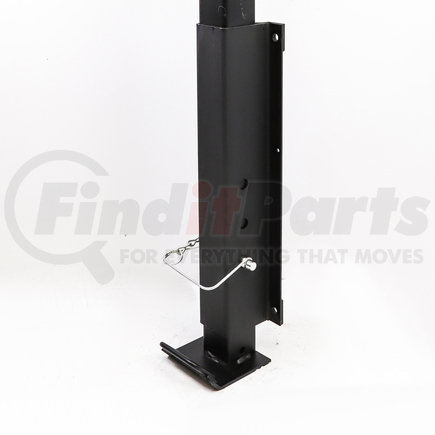 LG1870 by SAF-HOLLAND - Trailer Landing Gear - Anti-Nosedive Jack, Fixed Shoe, 10,000 lbs. Vertical Load Rating