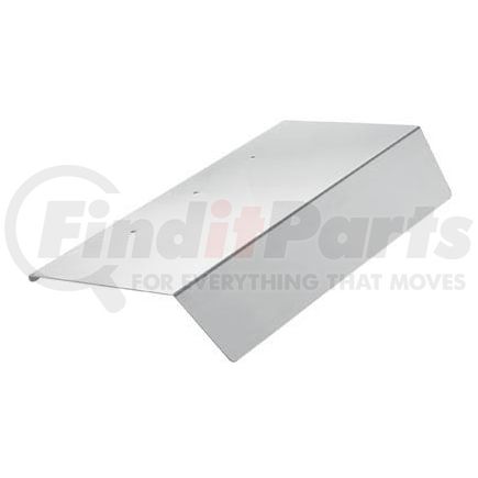 874S by ROADMASTER - Stainless steel fend shield fits Kenworth W900B 20" x 10"