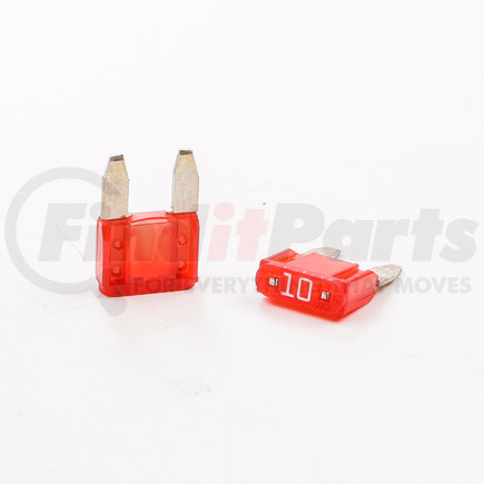 MIN10-BP by LITTELFUSE - Mini Blade Fuse, Red