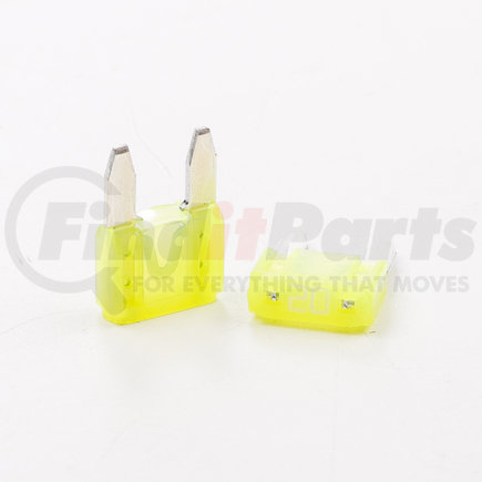 VPATM20RP by BUSSMANN FUSES - Mini Blade Fuse, Yellow