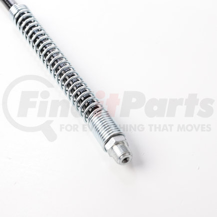 G218S by LINCOLN INDUSTRIAL - Grease Hose 18 Inch 1/8NPT With Spring
