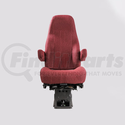 50764362 by COMMERCIAL VEHICLE GROUP - SEAT, CPT CLTH RED  W/ ARMS