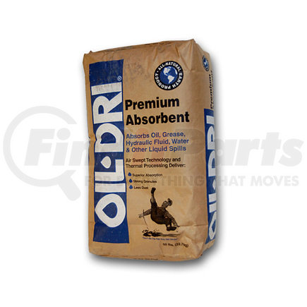 I01050-G40 by OIL-DRI - Clay Absorbent OD Premium 50-lb Paper
