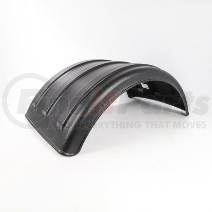 PM151B by MINIMIZER - 151 Dual Single Axle Fender Black