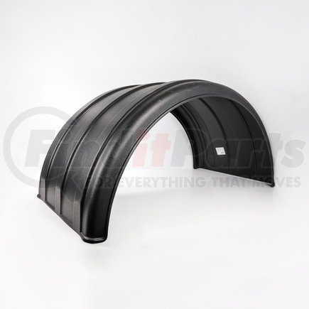 PM2481B by MINIMIZER - One Piece Single Axle Fender Black