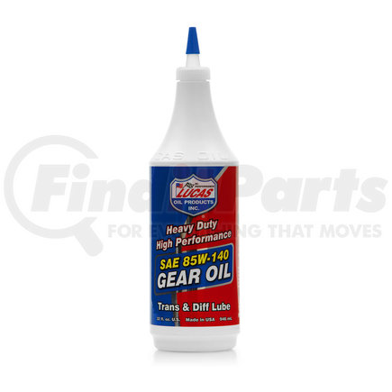 10042 by LUCAS OIL - SAE 85W-140 Heavy Duty Gear Oil