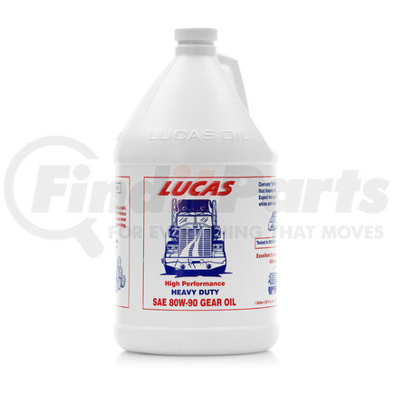 10046 by LUCAS OIL - SAE 80W-90 Heavy Duty Gear Oil