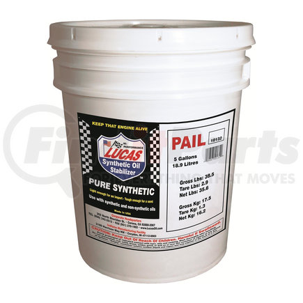 10132 by LUCAS OIL - Synthetic Heavy Duty Oil Stabilizer