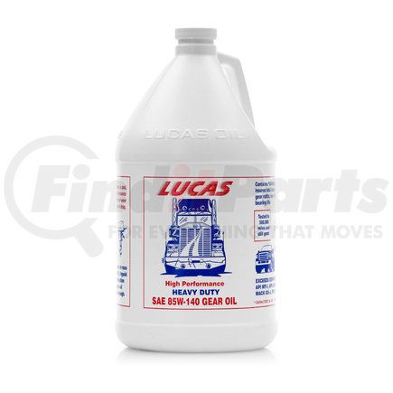 10045 by LUCAS OIL - SAE 85W-140 Heavy Duty Gear Oil