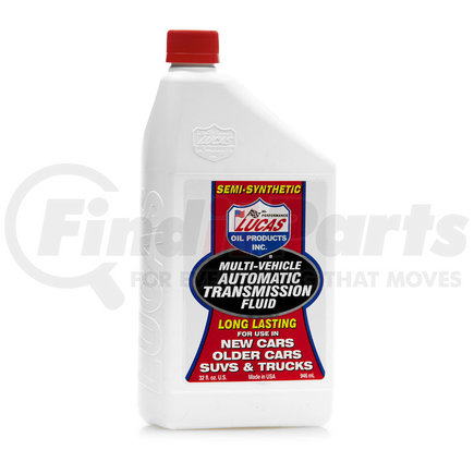 10418 by LUCAS OIL - Semi-Synthetic Multi-Vehicle ATF