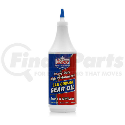 10043 by LUCAS OIL - SAE 80W-90 Heavy Duty Gear Oil