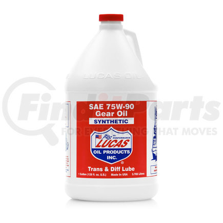 10048 by LUCAS OIL - Synthetic SAE 75W-90 Trans & Diff Lube