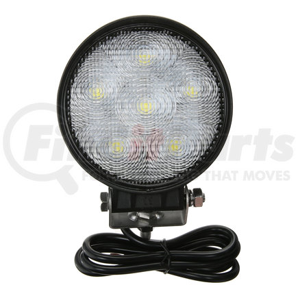 1492115 by BUYERS PRODUCTS - Flood Light - 4.5 inches, Clear, LED, with Black Housing