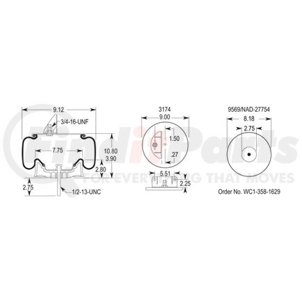 W013589617 by FIRESTONE - AIRSPRING