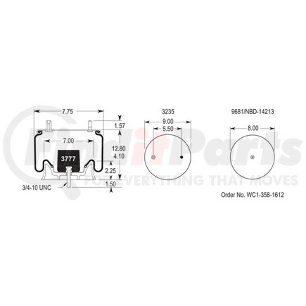 W013585770 by FIRESTONE - AIR BAG