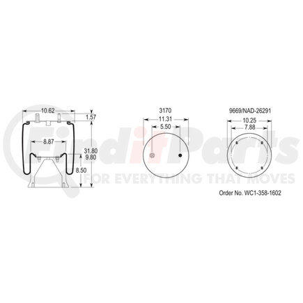 W013589915 by FIRESTONE - AIRSPRING