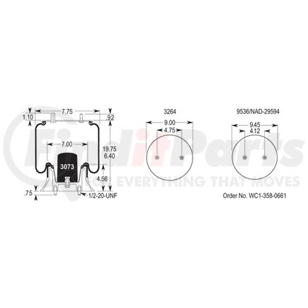 W013589073 by FIRESTONE - AIR BAG