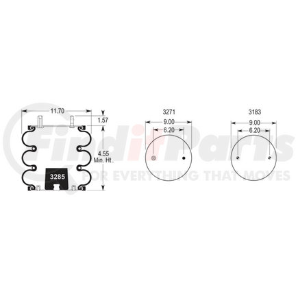 W013588018 by FIRESTONE - AIRSPRING