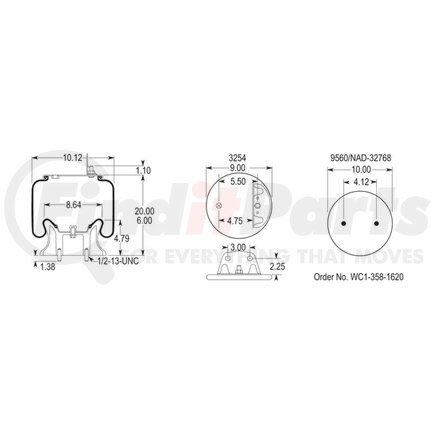 W013589296 by FIRESTONE - AIRSPRING