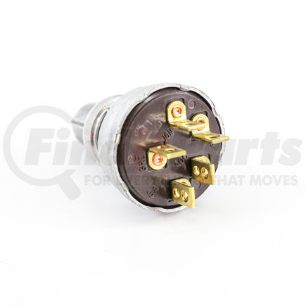 956-3124-BX by COLE HERSEE - Heavy Duty Series Ignition Switch, Anti-Restart, 3 Position:Off- Ign/Acc -Ign/Start