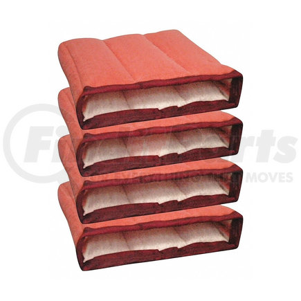 BA3965(4) by BALDWIN - Set of 4 Nylon Screen Supported Bag Air Elements