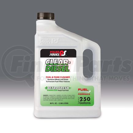 9280-06 by POWER SERVICE - 80OZ CLEAR-DIESEL FUEL & TANK CLEANER