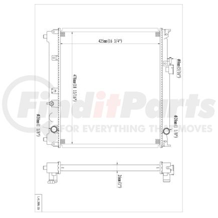 41-2088 by REACH COOLING - Radiator