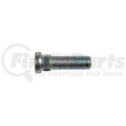 610-327.1 by DORMAN - M14-1.50 Serrated Wheel Stud - 16.00mm Knurl, 45.5mm Length