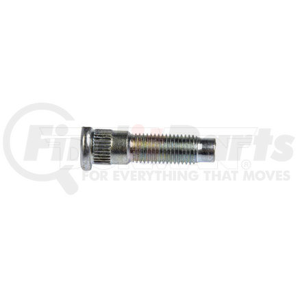 610-482.1 by DORMAN - M12-1.50 Serrated Wheel Stud With Clip Head - 13.89mm Knurl, 48.73mm Length