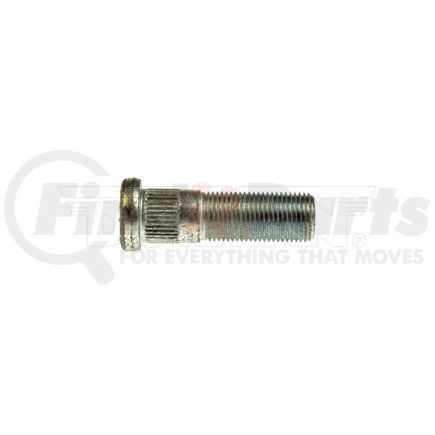 610-206.1 by DORMAN - 5/8-18 Serrated Wheel Stud - .677 In. Knurl, 2-1/8 In. Length