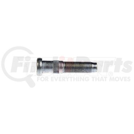 610-419.1 by DORMAN - 9/16-18 Serrated Wheel Stud - 0.619 In. Knurl, 2.580 In. Length