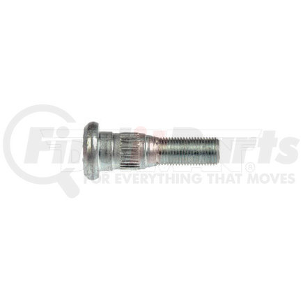 610-348.1 by DORMAN - 1/2-20 Serrated Wheel Stud - .658 In. Knurl, 2-1/8 In. Length