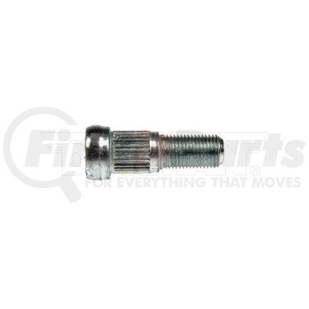 610-169.1 by DORMAN - 1/2-20 Serrated Wheel Stud - .620 In. Knurl, 1-5/8 In. Length