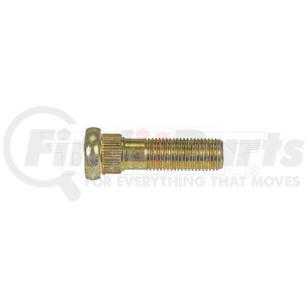 610-566.1 by DORMAN - M12-1.25 Serrated Wheel Stud - 14.38 Mm Knurl, 43.5 Mm Length