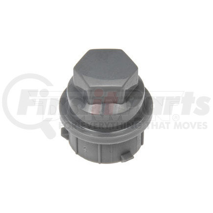 711-023 by DORMAN - Gray Wheel Nut Cover M24-2.0